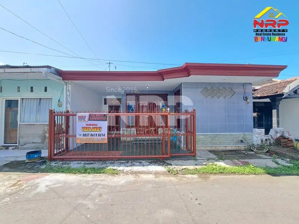 Dijual Rumah 200 Jutaan Siap Huni di Kebalenan - Banyuwangi