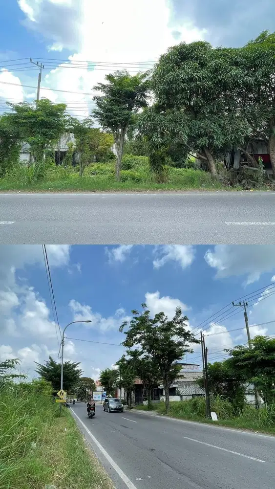 Kavling/Tanah 2,5 Hektar Murah dan Srategis di Jalan Raya Gresik