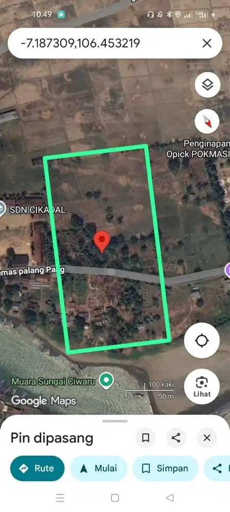 Dijual Cepat Murah Tanah Lokasi Strategis Pantai Geopark Ciletuh