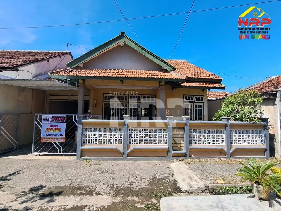 Disewakan Rumah Siap Huni di Karangrejo - Banyuwangi