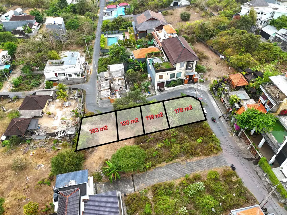 Tanah dibelakang kampus STP Dharmawangsa Nusa Dua Badung Bali