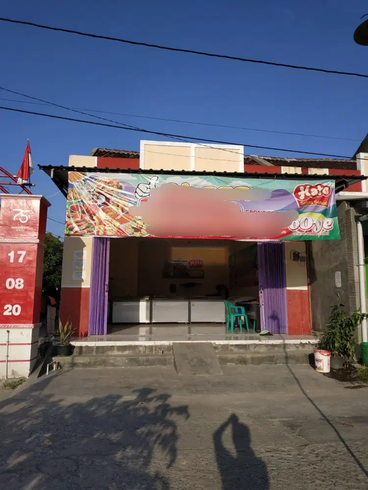 Kios murah strategis strategis di selokaton Gondang Rejo