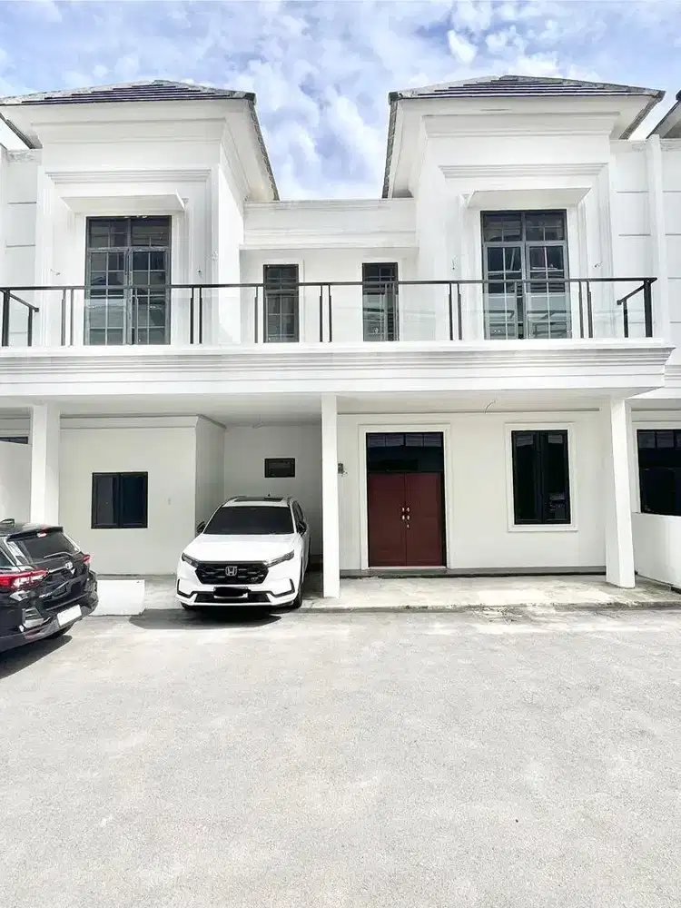 (Nego) Rumah cluster lebar 12m INTI KOTA dekat Jl Karya / Amir Hamzah