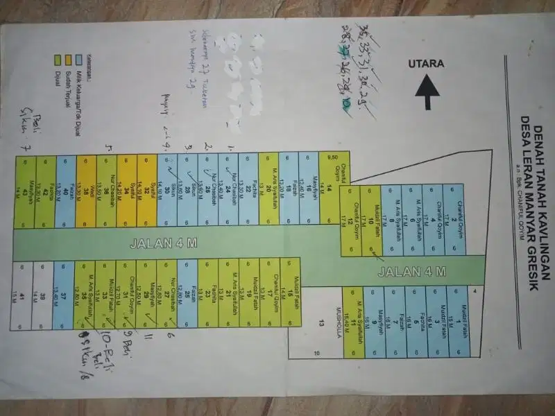 Tanah Hunian TERMURAH & TER-STRATEGIS di JIIPE, Manyar, Gresik