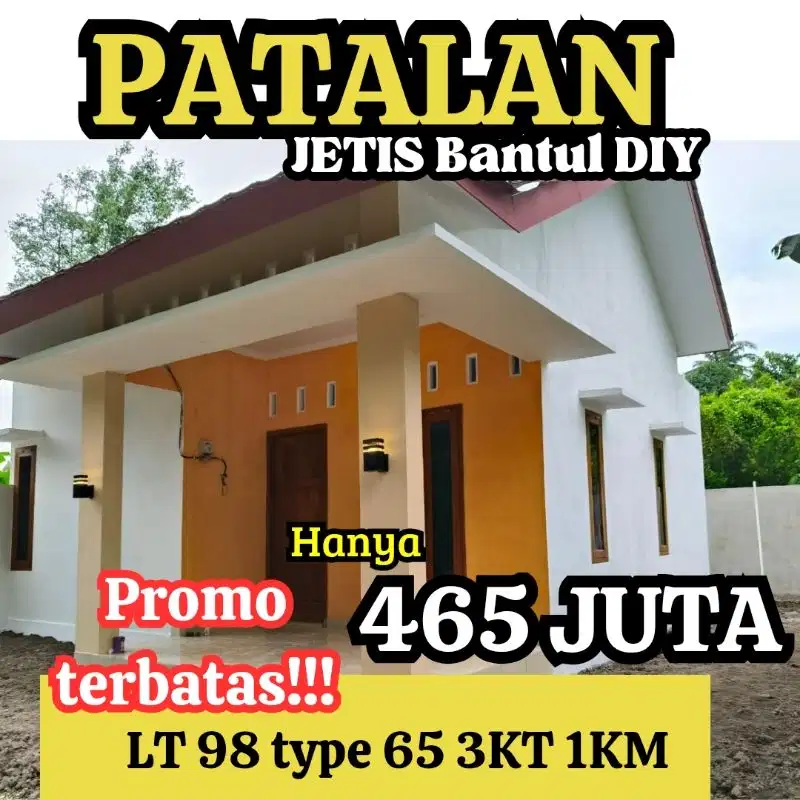 rumah patalan jetis Bantul dekat jl parangtritis