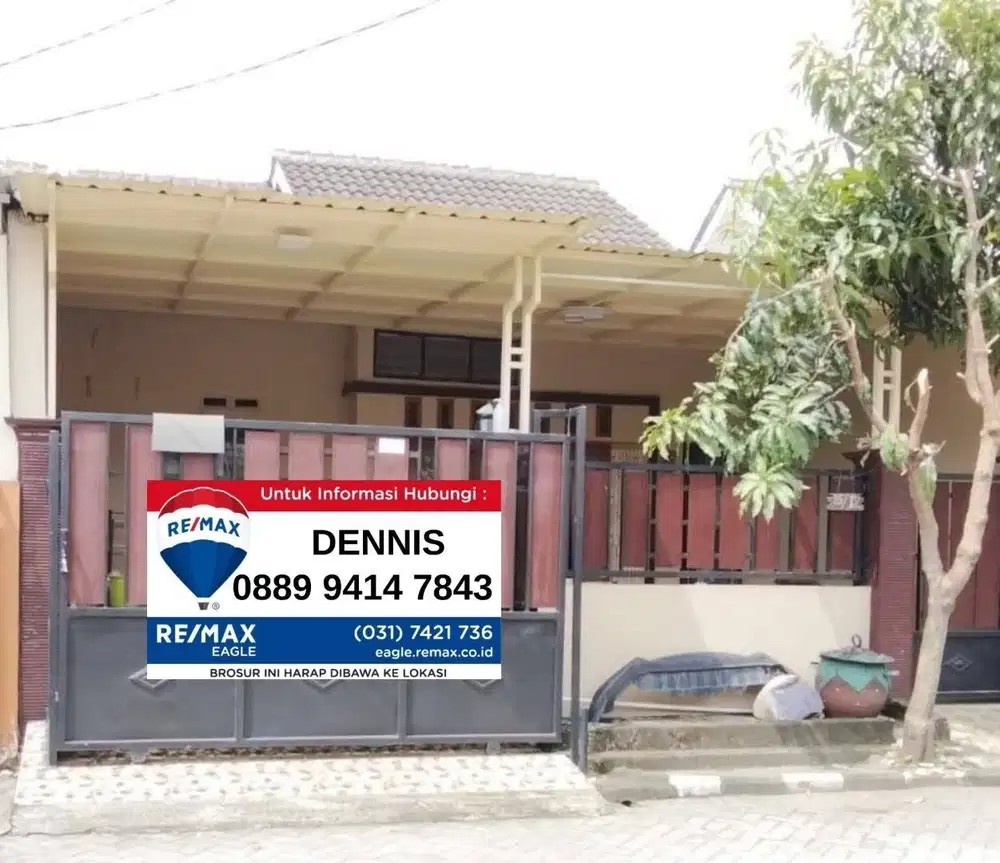 Dijual Rumah Tulangan Sidoarjo