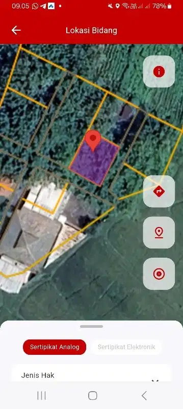 Lahan strategis dekat pondok