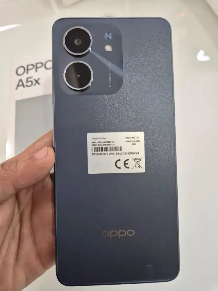 Oppo A5x 8/128 dan 12/128 Ready