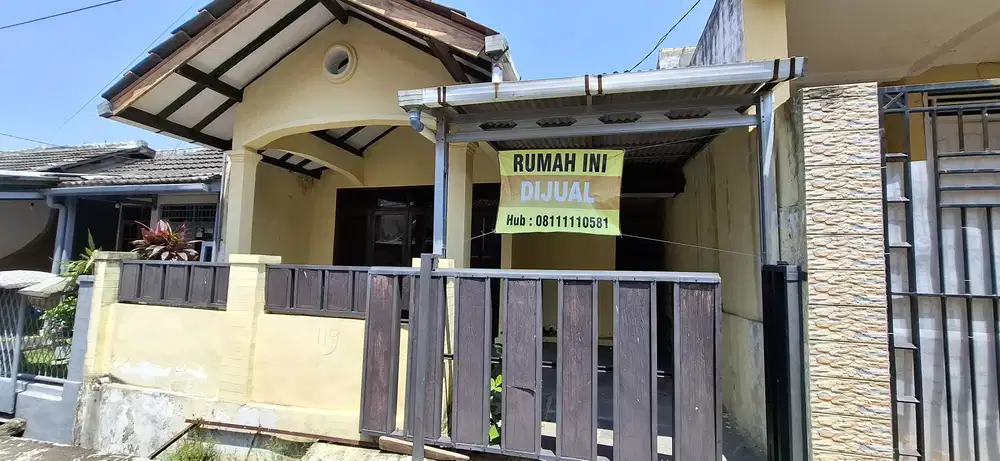 Dijaul Rumah di perumahan Nangeleng 2 kamar kota Sukabumi