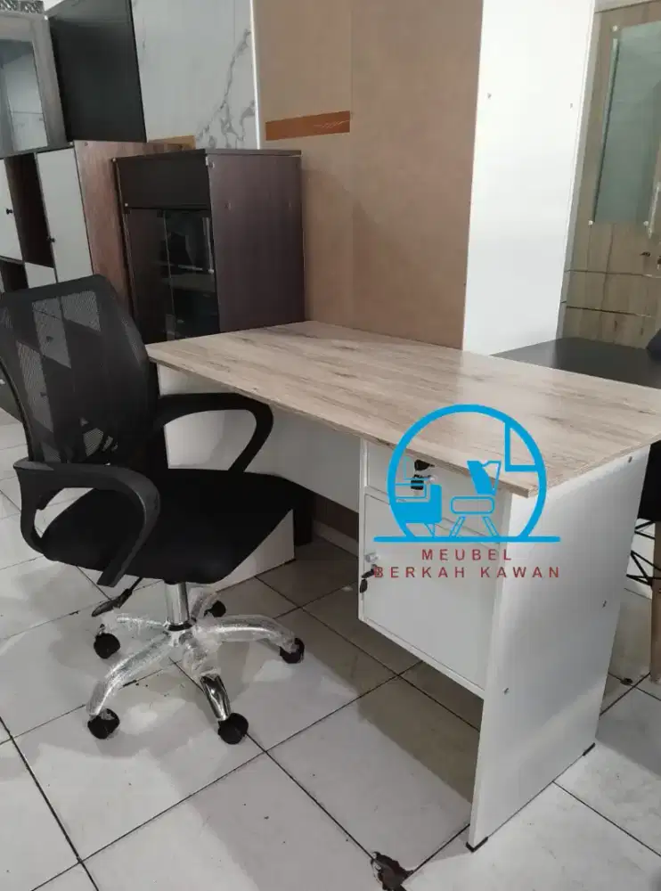 Sale! set meja kursi kantor