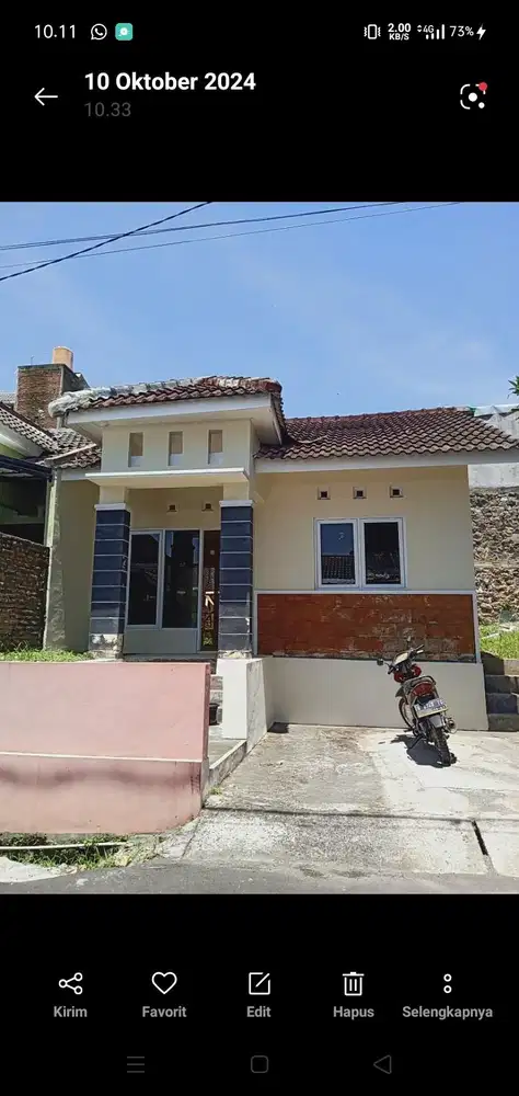 Rumah siap huni sertifikat ready siap balik nama Gedawang Banyumanik