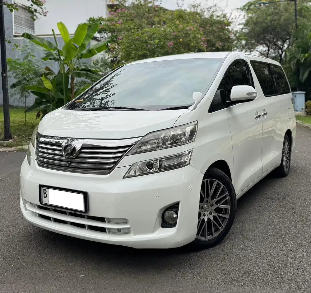 TOYOTA VELLFIRE 2011 V PREMIUM SOUND HARGA CASH NETT