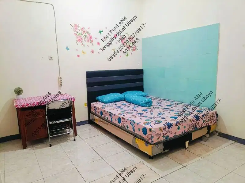 Kost Kos Putri AC Bisa Berdua Ubaya Tenggilis Rungkut Pandugo MERR