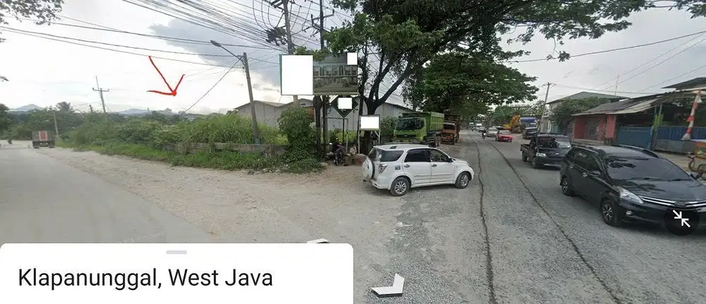 Dijual Segera Tanah Industri / Pergudangan di Cileungsi