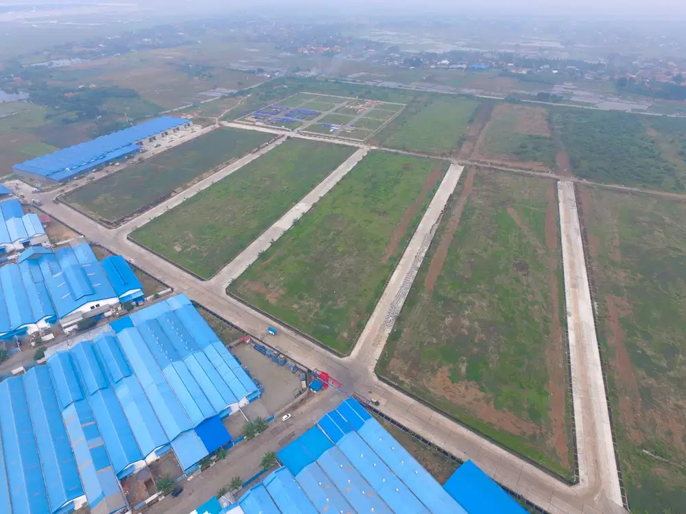 S. E. W. A Jangka Panjang Tanah u/ Pabrik / Open Yard 3km Dekat Bandar