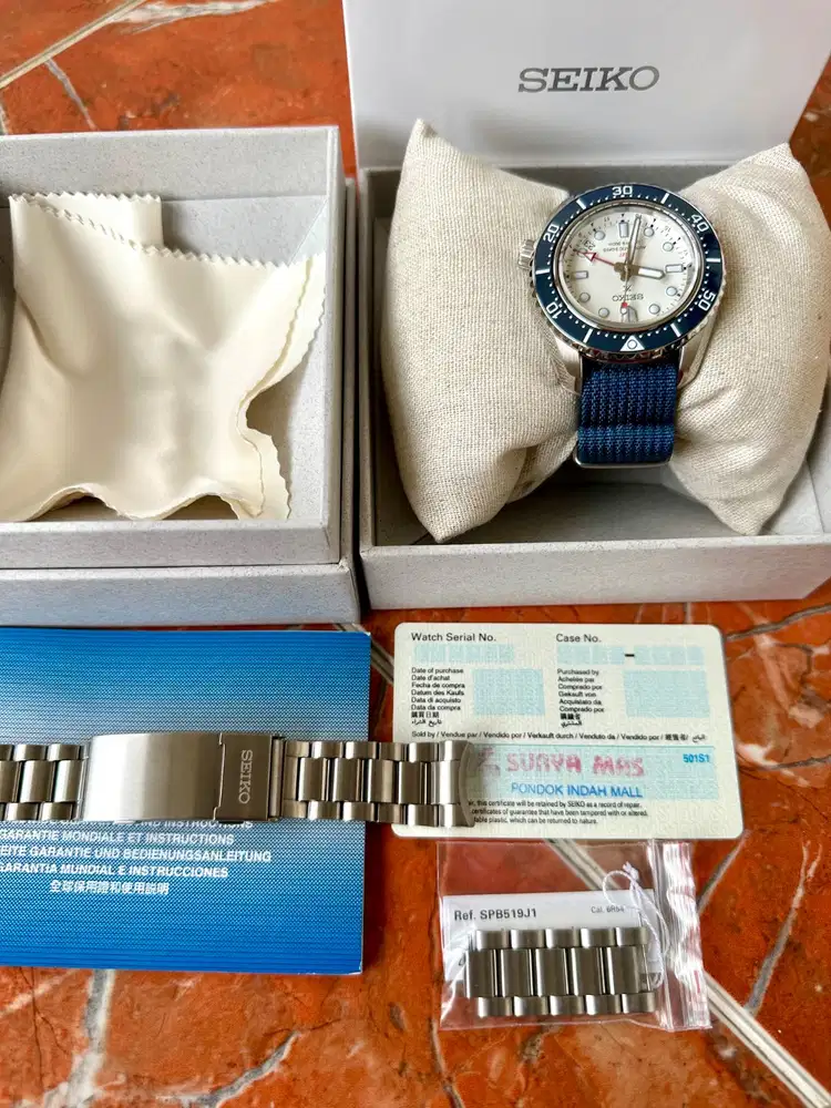 Jam Diver Seiko SPB519J1 Marine Master GMT