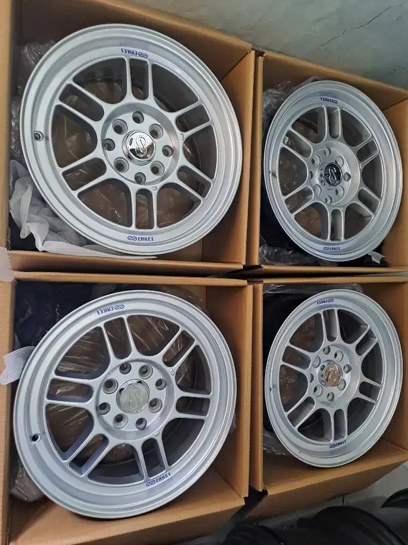 Velg Enkei RPF1 R15 4x100 & 4x114 (BNIB)