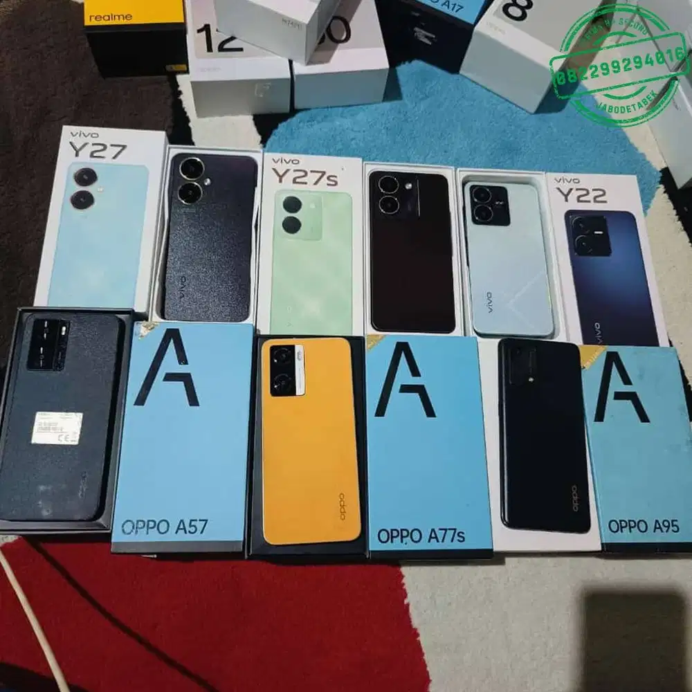 Oppo y27 lengkap ori mulus 128gb