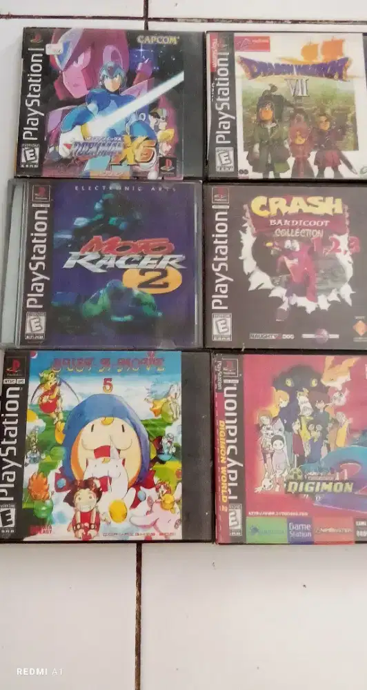 Kaset Disc Game Playstation 1