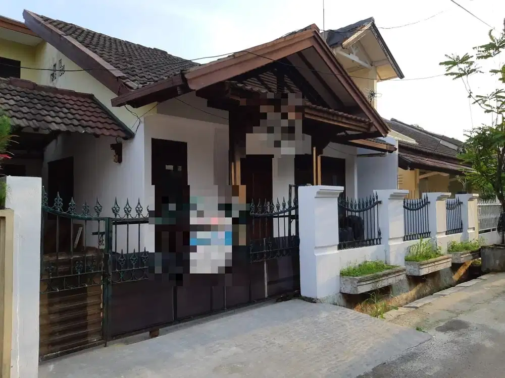 Rumah 1,5 lantai harga ok di Bukit Pamulang Indah, Tangerang selatan