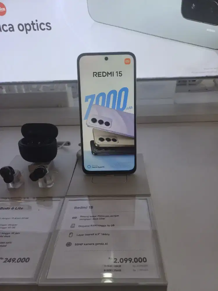 Redmi 15 baterai besar 7000mAh