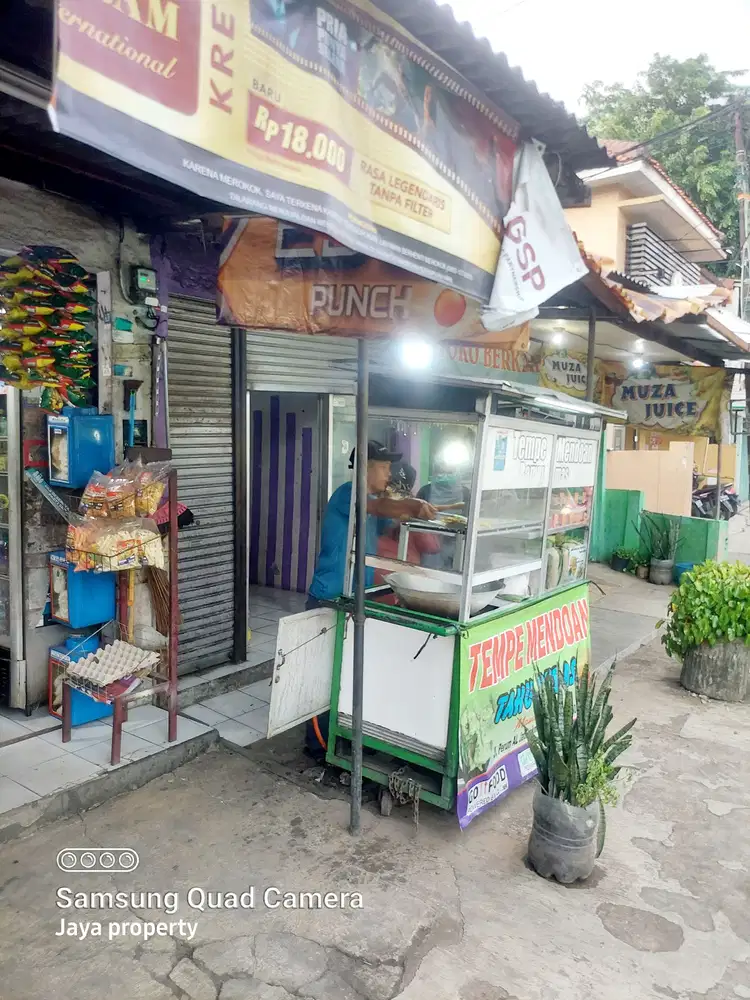 Kios di jatimakmur pondok gede luas 30m shm sudah pecah