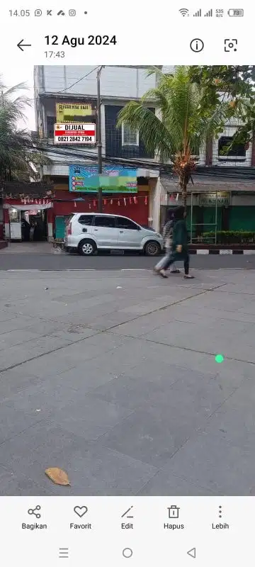 Di jual Ruko masih aktif di tengah kota cianjur