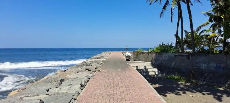 Di jual tanah Beach front Tegal Buah ,Klungkung, Bali