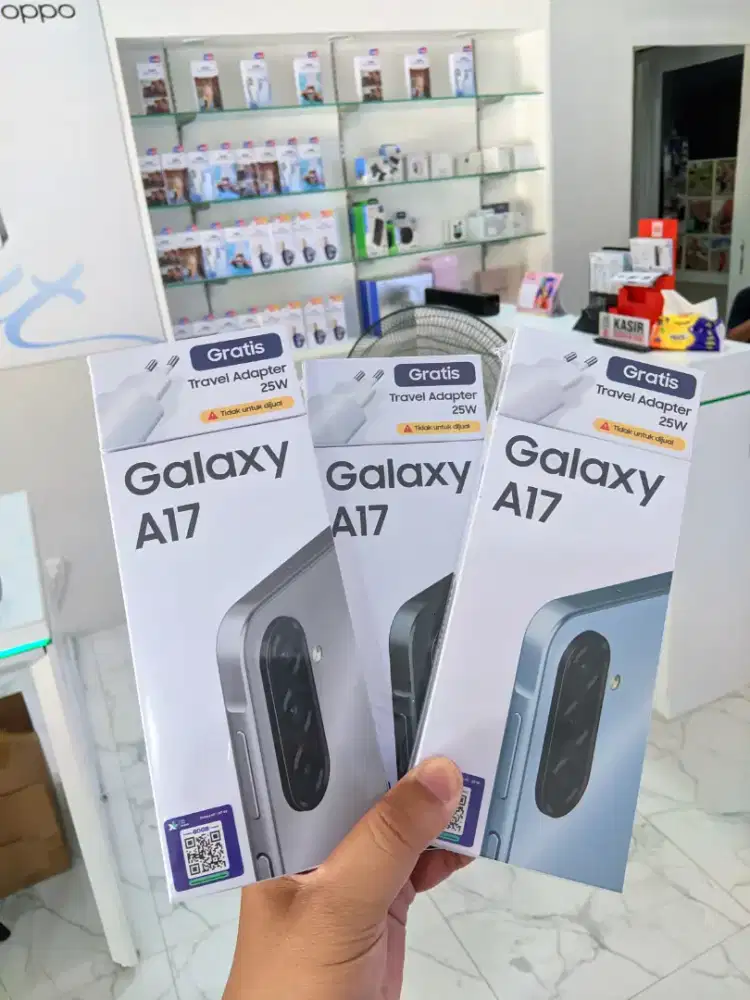 Gratis Adaptor Samsung A17 8/256 8/128GB Kamera Stabil OIS