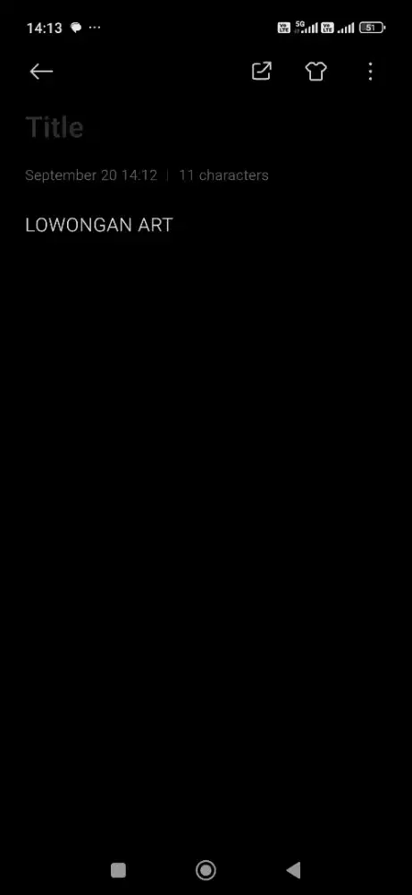 LOWONGAN ART TANGERANG SEGERA