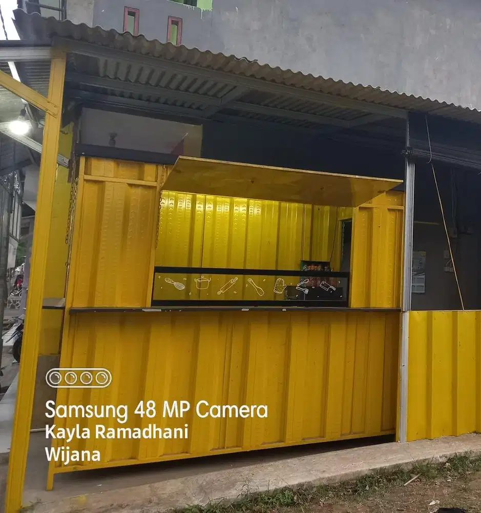 Booth Container Jualan