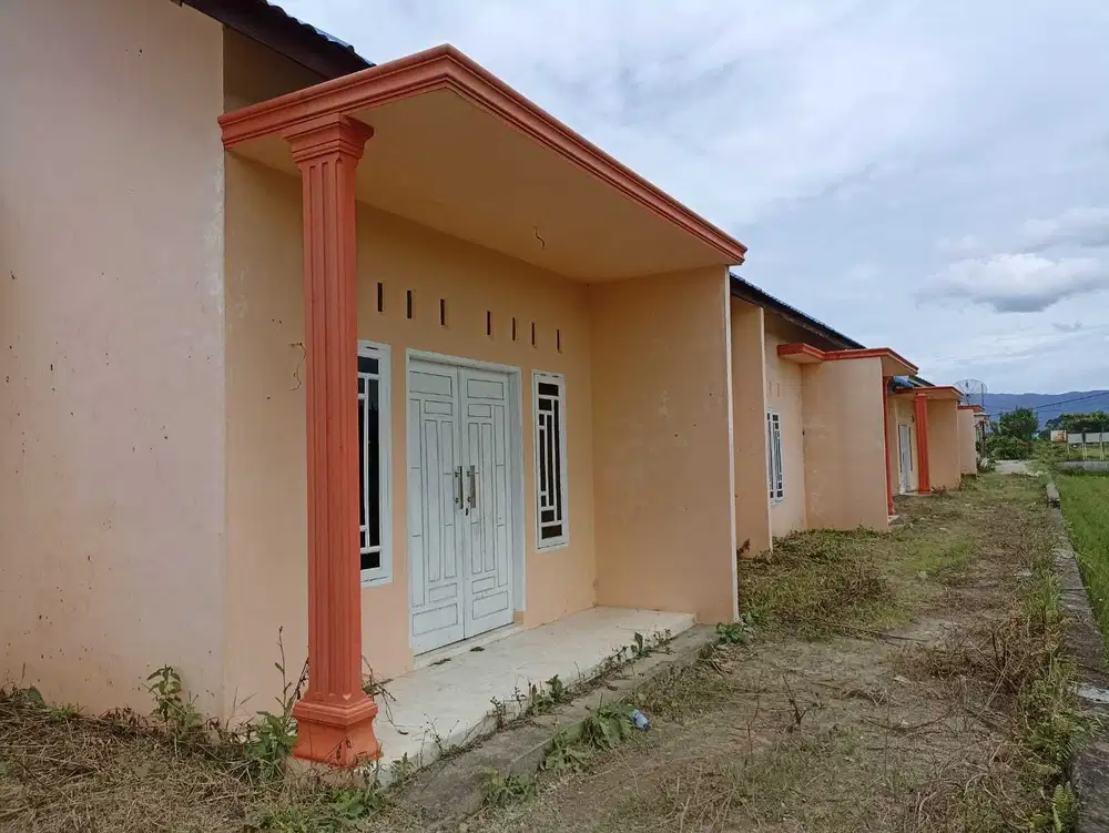 Rumah Baru Siap Huni Pemandangan Sawah, Gunung dan Danau Toba