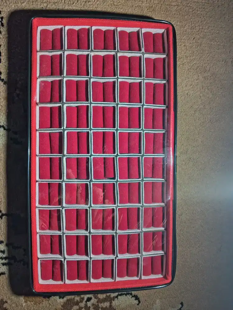 Tempat batu cincin isi 50 pics