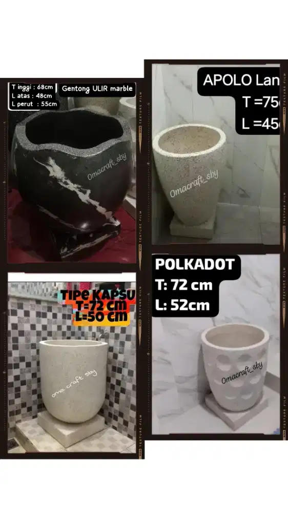 Baka marmer Teraso Murah