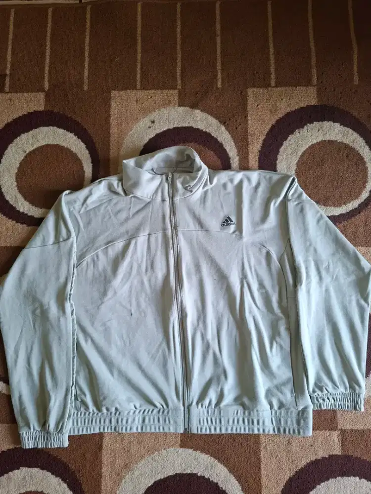 Jaket Adidas Track Aeroready Hijau Women Original
