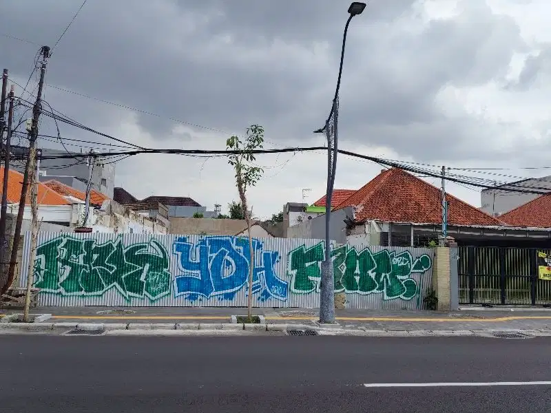 Disewakan tanah di pusat kota Surabaya