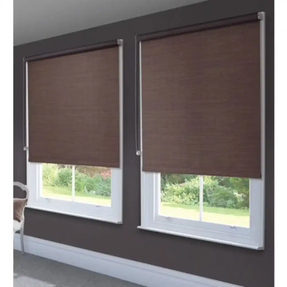 Tirai gulung roller blind aneka warna