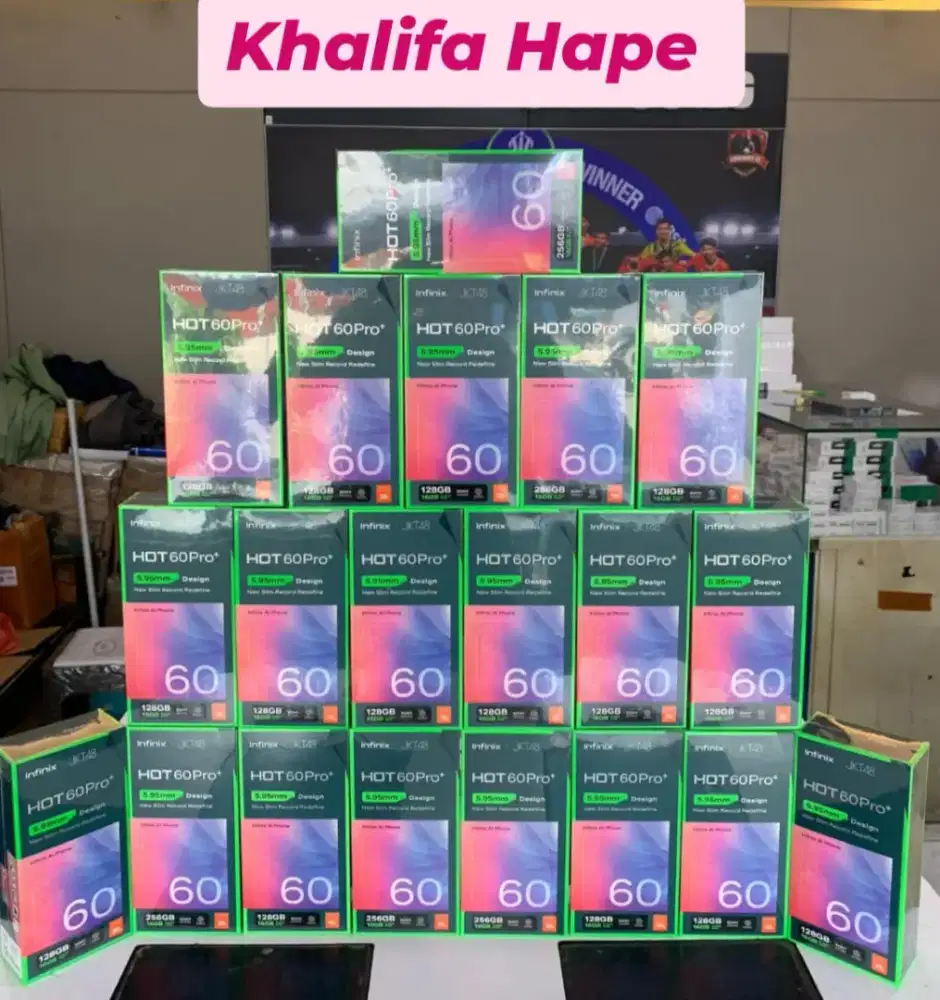 Infinix Hot 60 Pro+ BARU Layar Lengkung mewah