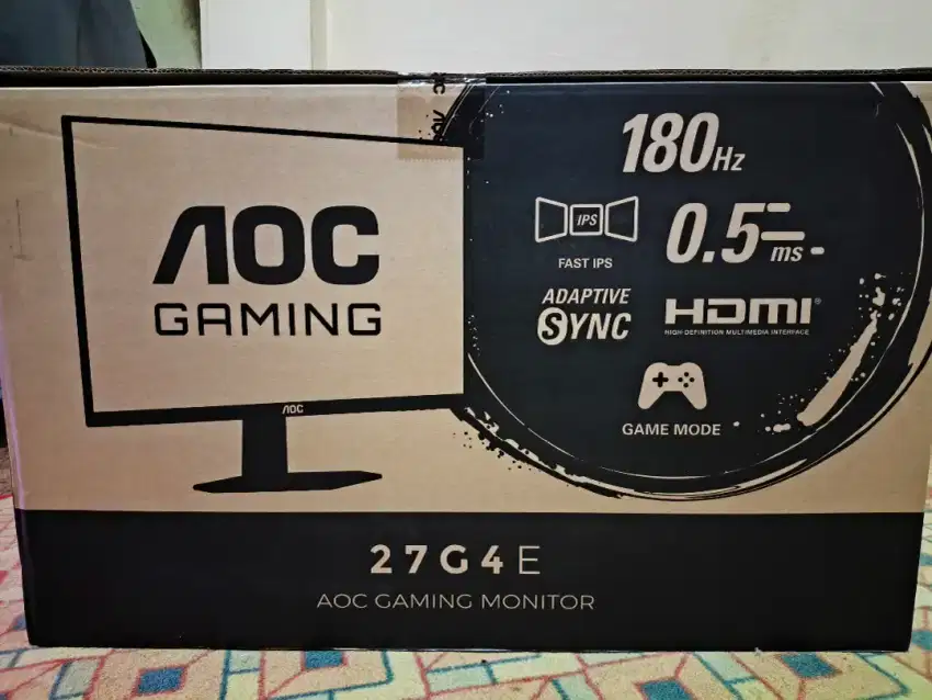 Monitor AOC 27G4E
27 Fast IPS Gaming Monitor