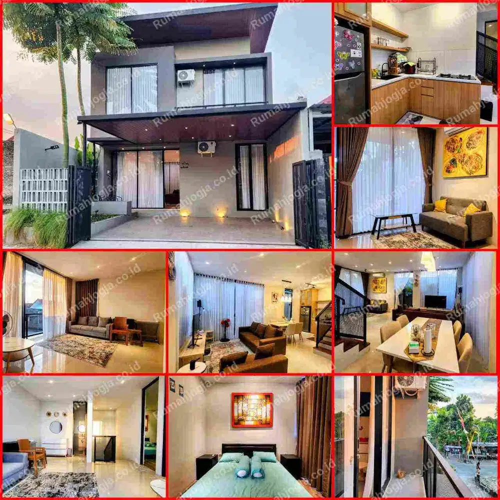 rumah 2 lantai sangat nyaman dan strategis wedomartani