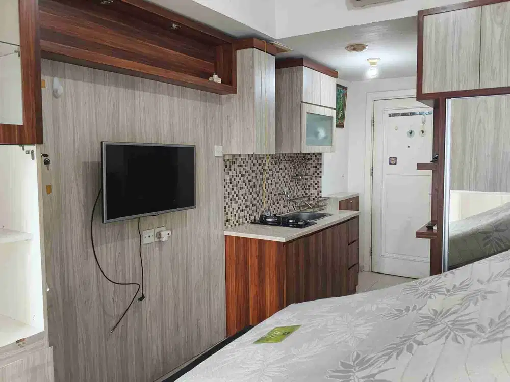 di sewakan apartemen green lake Sunter tipe studio furnish