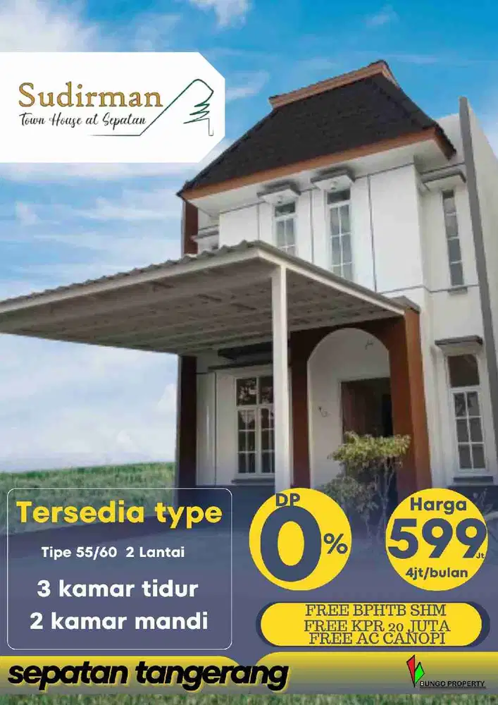 Rumah gaya eropa bayar 5 juta akad tanpa dp