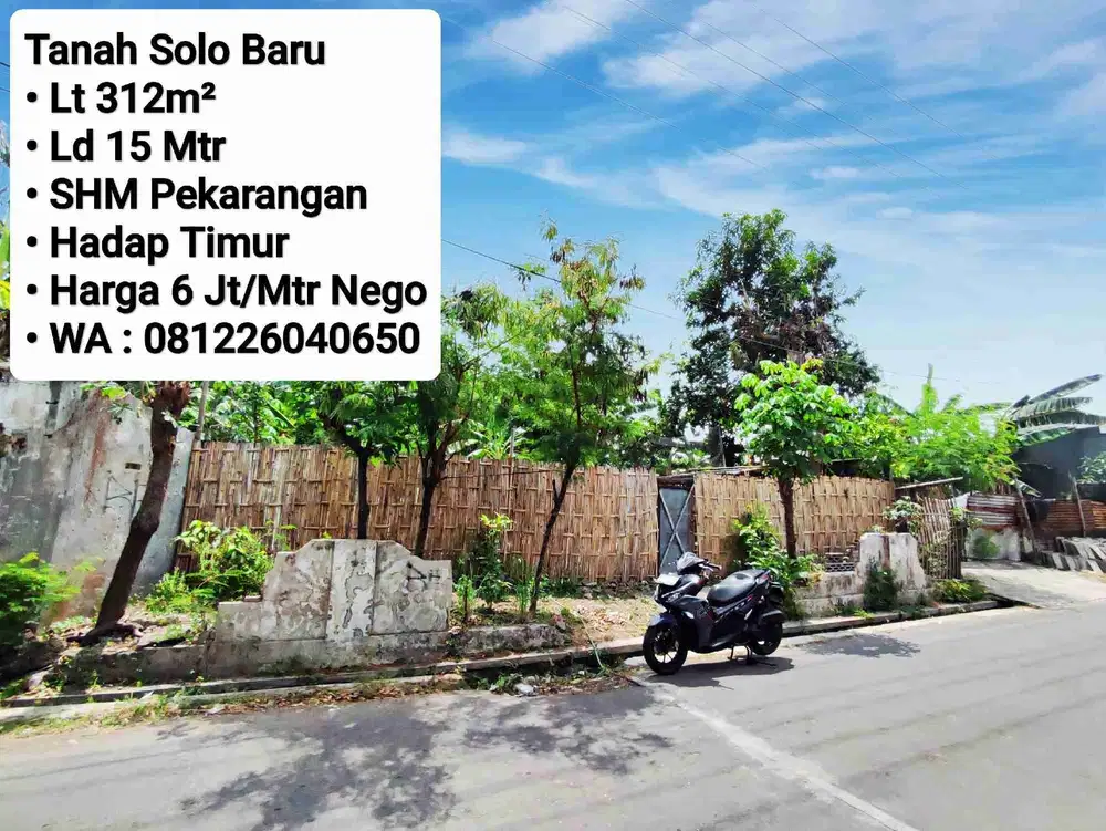 Jual Tanah Siap Bangun Cocok Untuk KOS, Dekat Mall, Hotel, Perkantoran