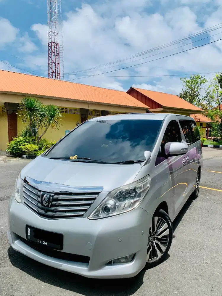 TOYOTA ALPHARD 2.4 G PREMIUM SOUND CBU JEPANG 2010 KASTA TERTINGGI