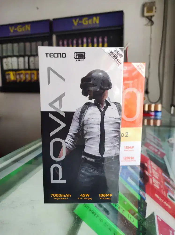 Tecno pova 7 ram 8 / 256 gb garansi