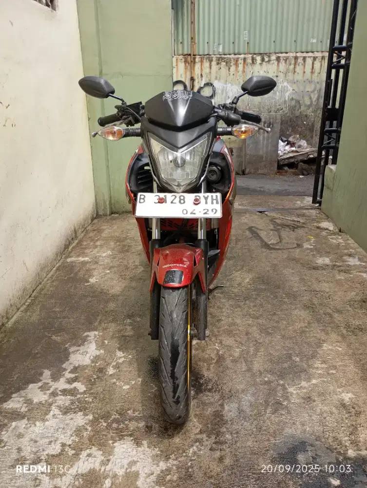 Motor cb 150 pemakaian pertama dari baru