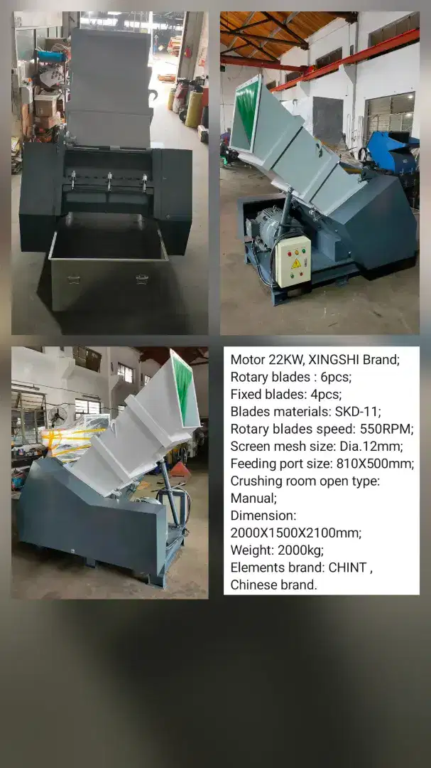 Crusher Giling pipa