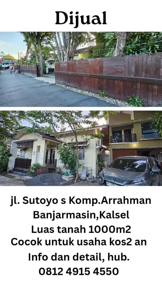 Jual Rumah dengan Halaman yang Luas