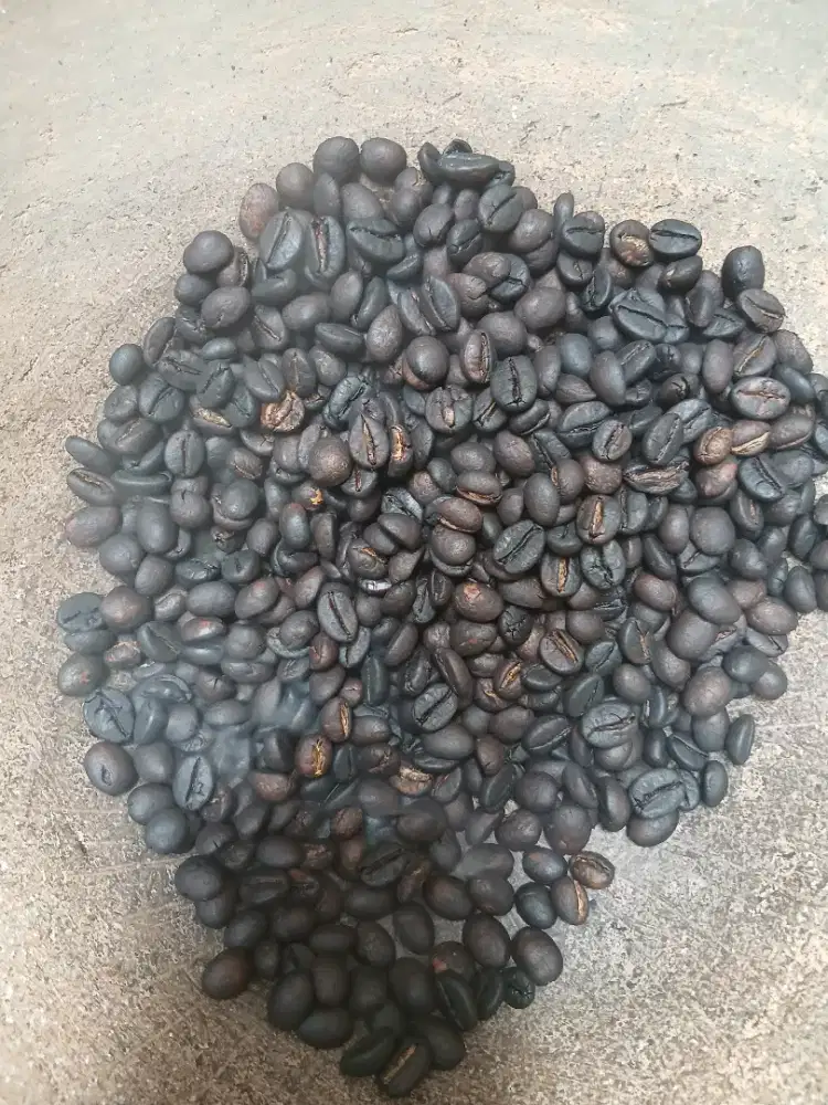 Jual kopi robusta fine kering matang petik merah