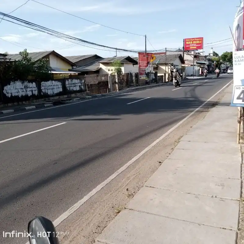 Tanah Strategis pinggir jalan RAYA Lenteng Agung